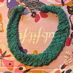 Turquoise beaded necklace